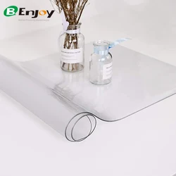 Противоскользящая прозрачная кристально прозрачная термостойкая Водонепроницаемая настольная подкладка из ПВХ