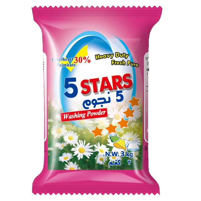 Hot Sale Eco-friendly Hand Washing and Machine Washing Detergent Powder Strong Dirty Remove Ability and Wonderful Perfume