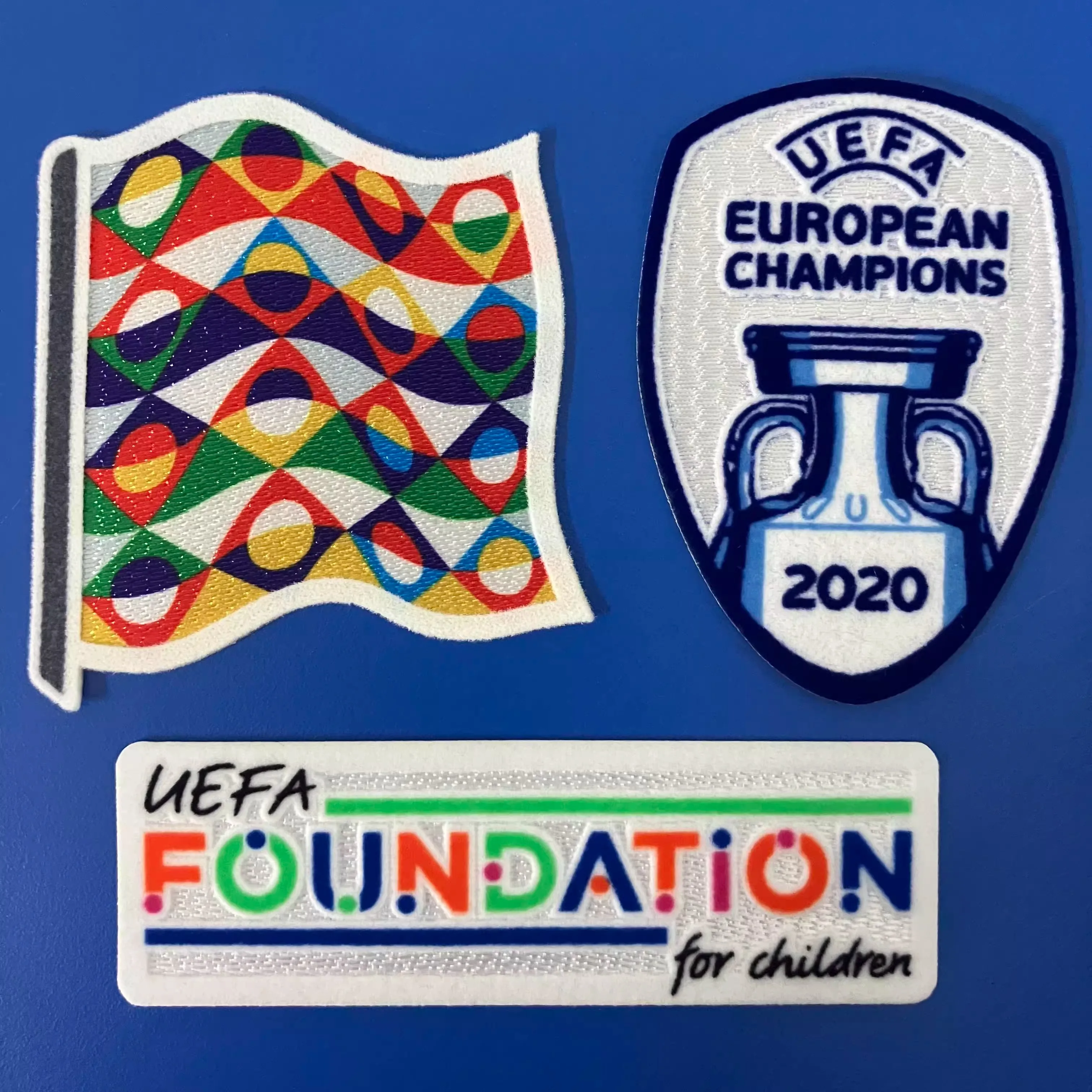 Italy 3D TPU Rubber Sport Heat Press Heat Transfer Label for Clothing Jersey Bags Hats Football Team Patch Al Na