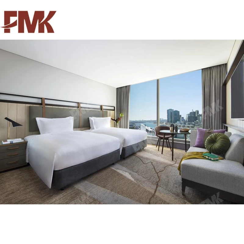 5 Star Hotel Furniture Bedroom Modern Bedroom Set With One-stop Services