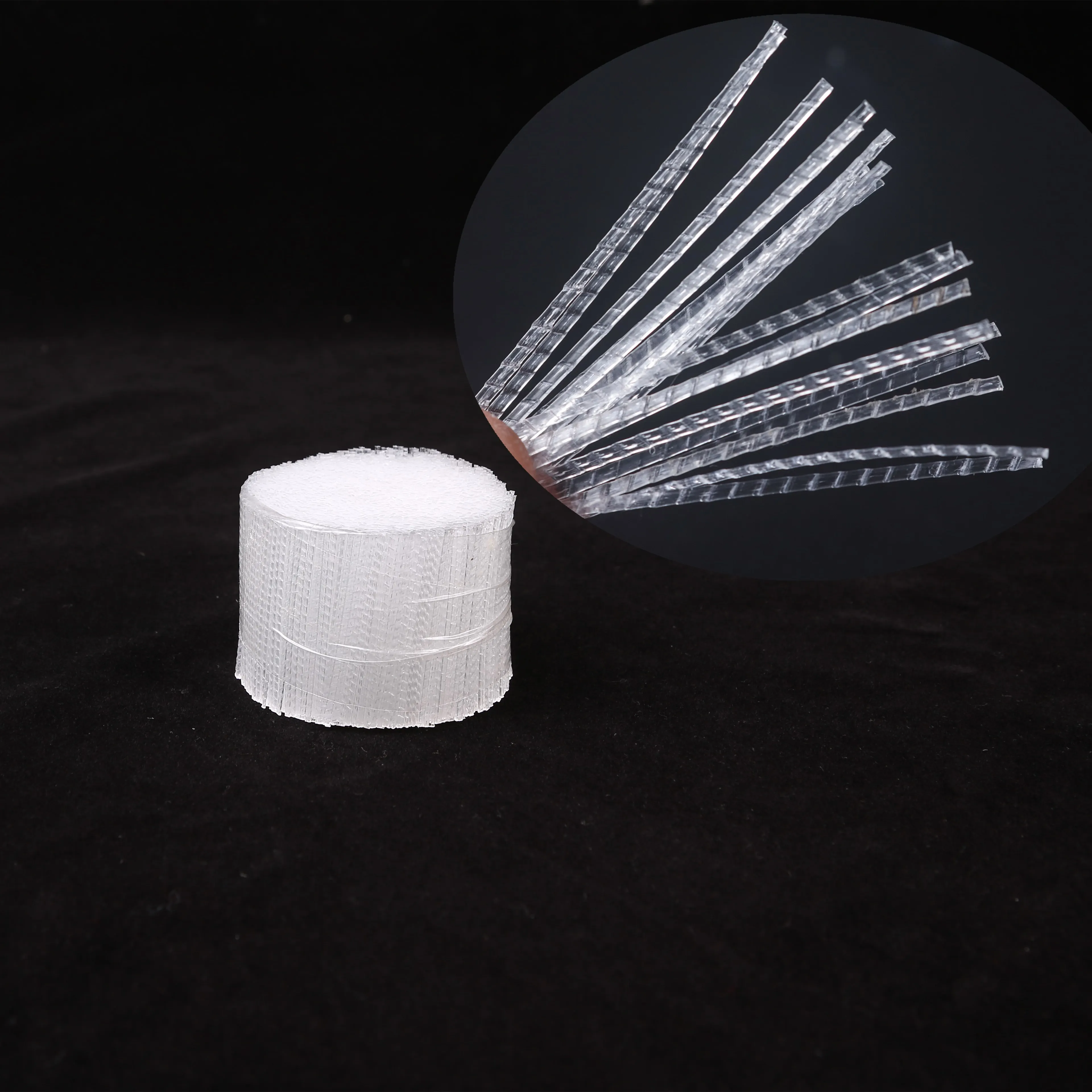 Synthetic macro fiber for concrete low price Polypropylene macro fiber high strength PP macro fiber