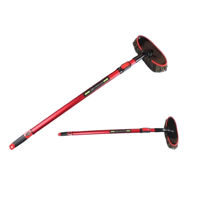 Automatic Soft Bristle water flow car wash brush boat cleaning brush