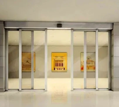Glass Automatic Sliding Door for Mall Hotel Store Front Door with Auto Motor Sensor Detector