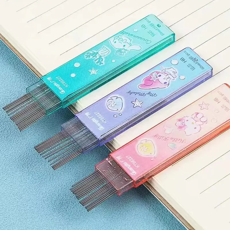 Sanrio family student activities press the pencil replacement core automatic pencil lead 0.5/0.7 mm