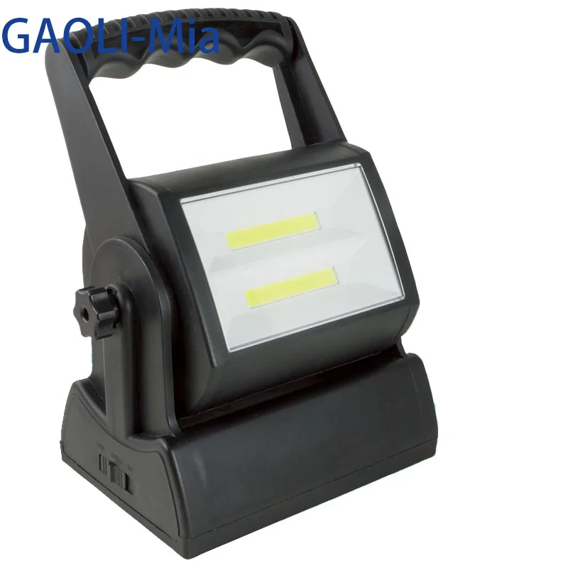2 COB LED BIG WORK LIGHT FIELD LIGHT FLOOD lamp outdoor portable camping lantern D dry battery car repair hiking Japan best sell