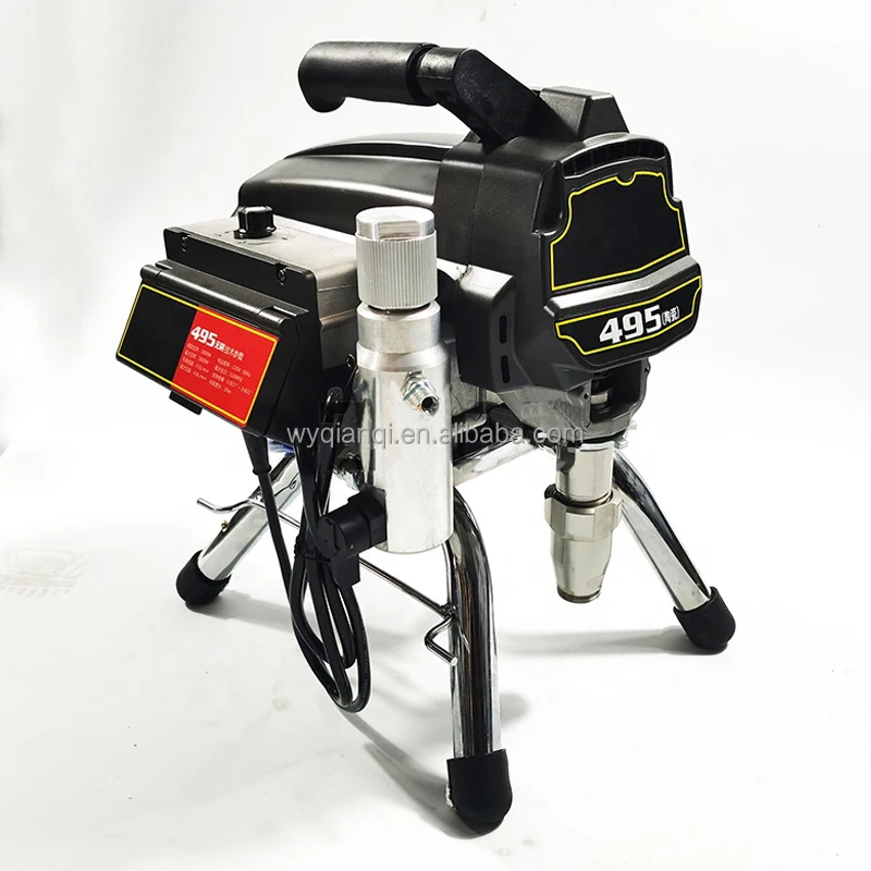495  high quality  piston airless putty spraying machine equipment