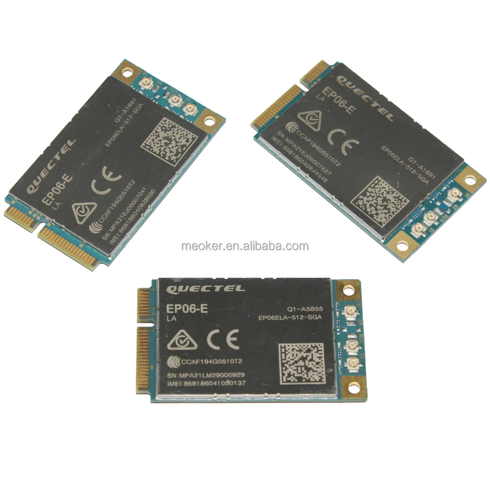 CAT6 300Mpbs Quectel EP06-E Mini PCIe 4G LTE модуль IoT M2M для