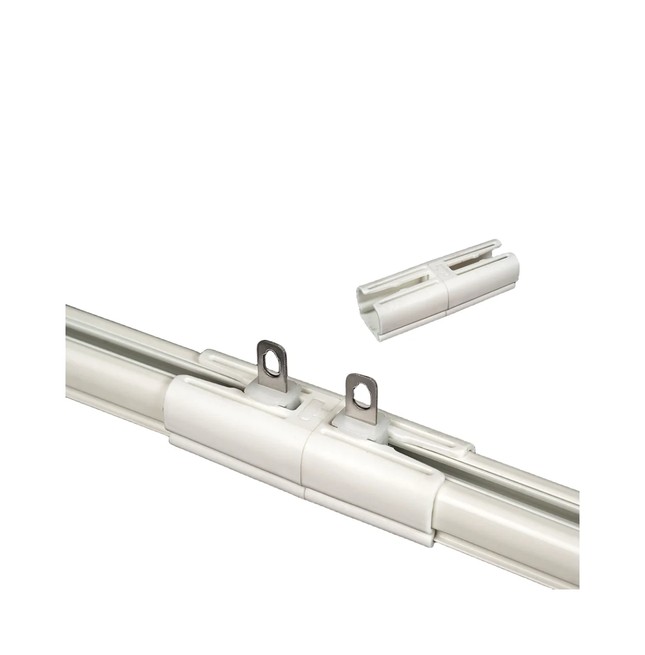 Hotel Curtain Track Shower Curtain Rod Double Track Curtain Pipe