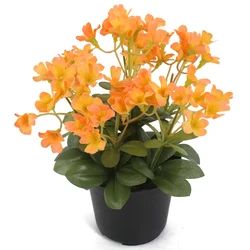 Лидер продаж, элегантный стильный мини-цветок Amazon, бонсай для гостиной, растение, искусственный цветок маргаритки в горшке