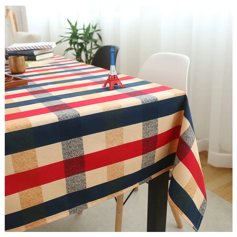 Custom American style table cover rectangle party home tablecloths wholesale