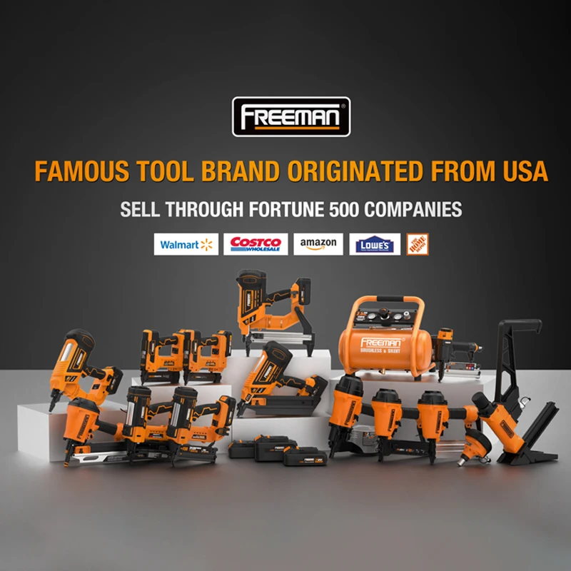 Freeman 18 калибра 20 В батарея TUV 9040 степлер Электрический беспроводной 90 серии узкая Корона штапельный пистолет для дерева