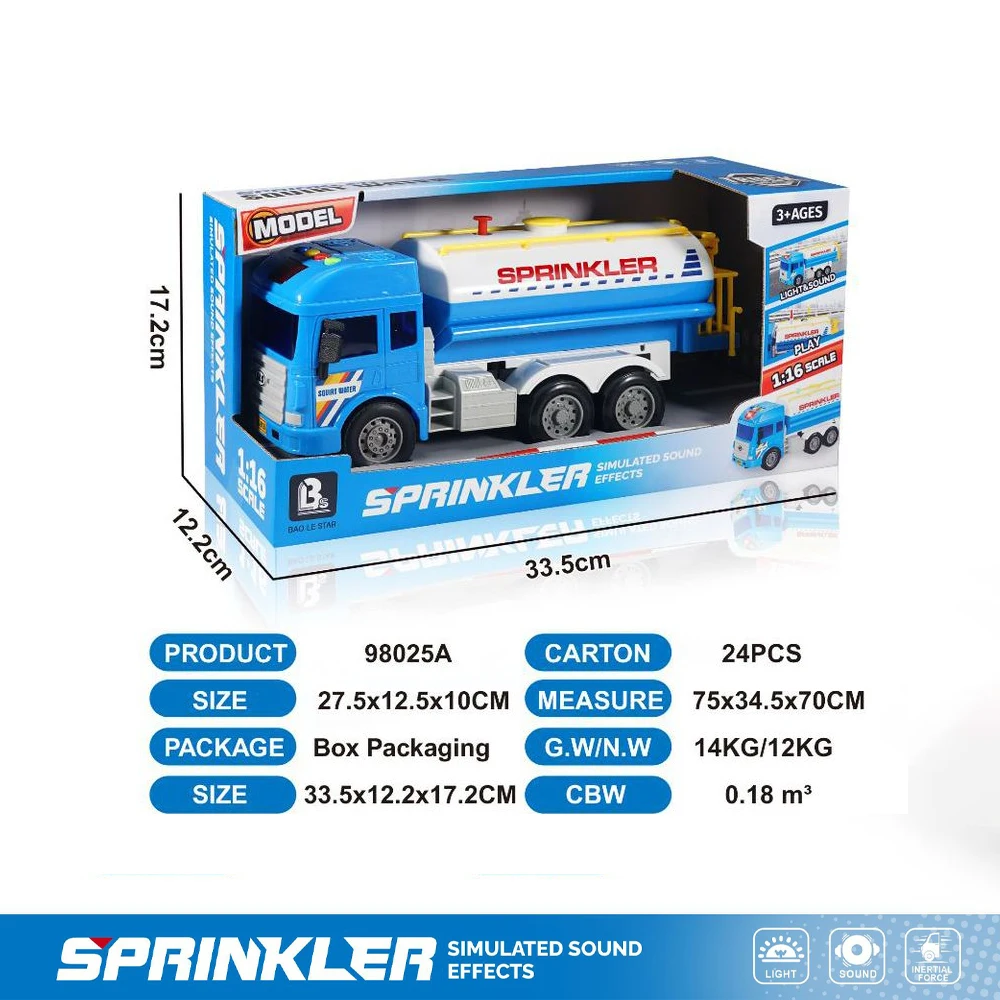 Wholesale School Bus Children Model City Sprinkler Toys