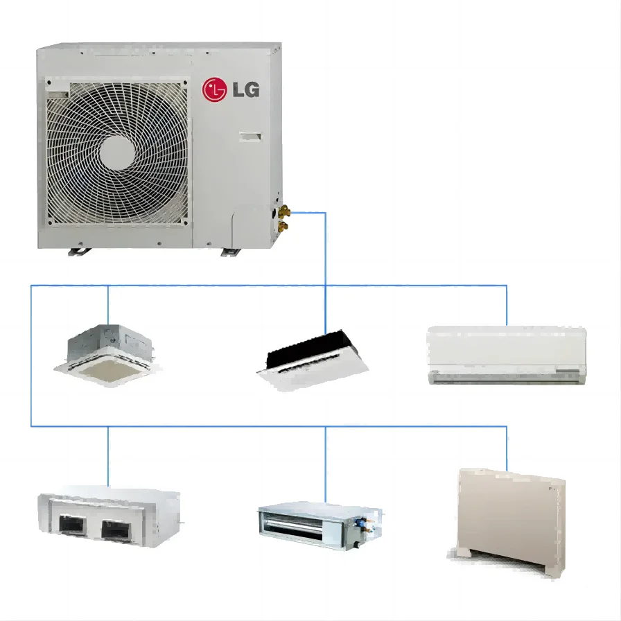 Горячая продажа LG потолочная кассета 24000btu промышленный конденсаторный компрессор кулер потолочный воздуховод кондиционера