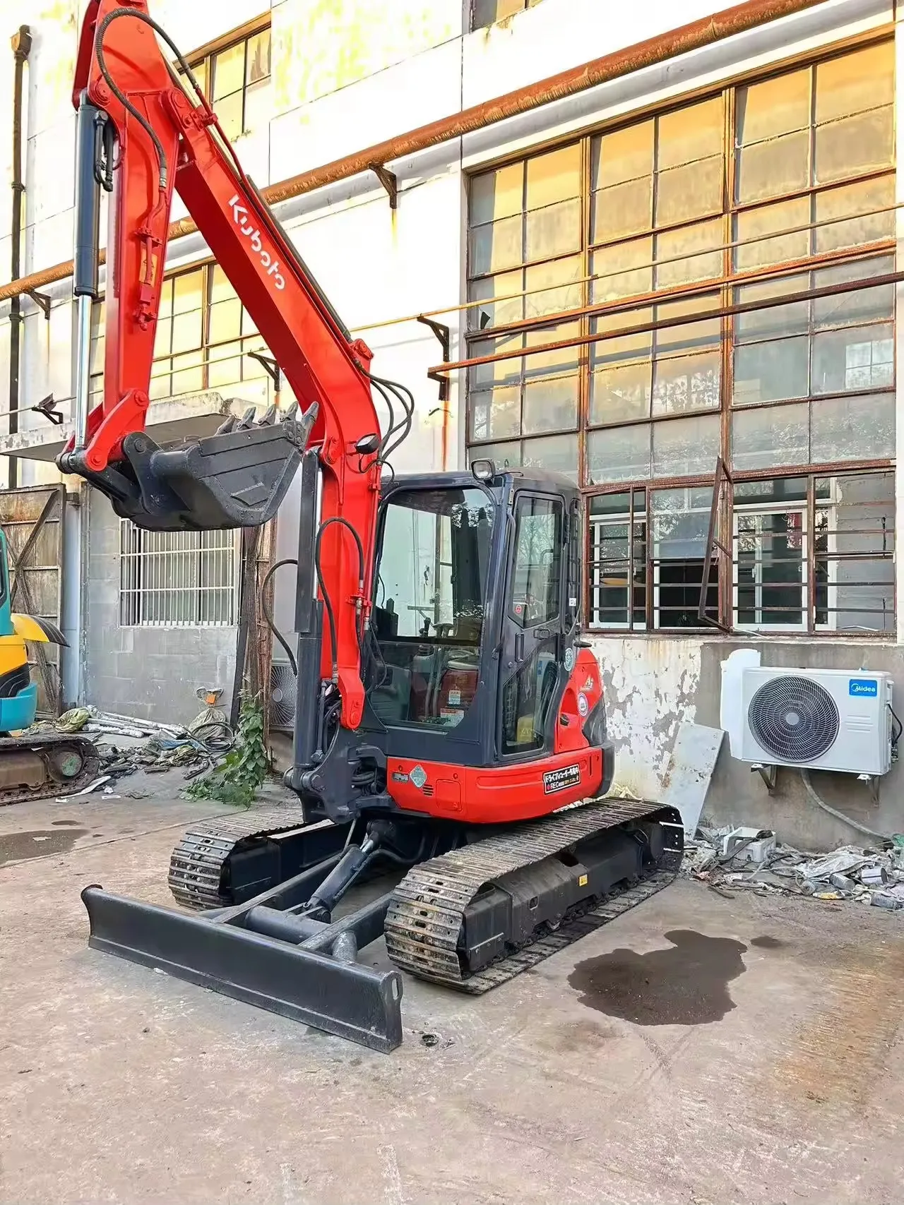 High Quality Used Kubota Kx155 5ton Excavator Kx155 U55 KX057 KX163 Construction Machine in Good Condition