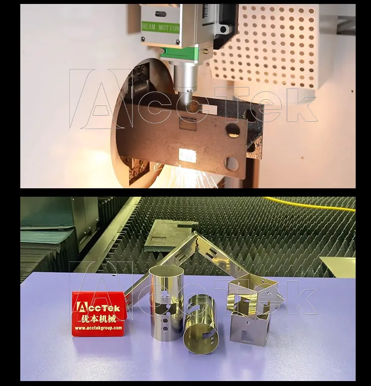 Customized Laser Cutting Machines Factory Sale Laser Tools 220*6000mm Cutter Size Tube Plate Laser Cutter for Metal Pipe