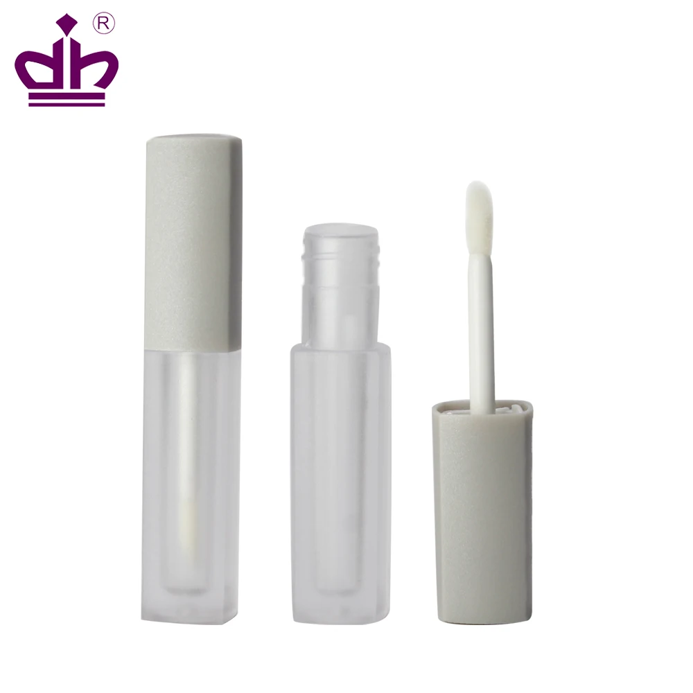 
Прозрачная пустая бутылка для блеска для губ, пластиковая жидкая помада, упаковка с палочкой 