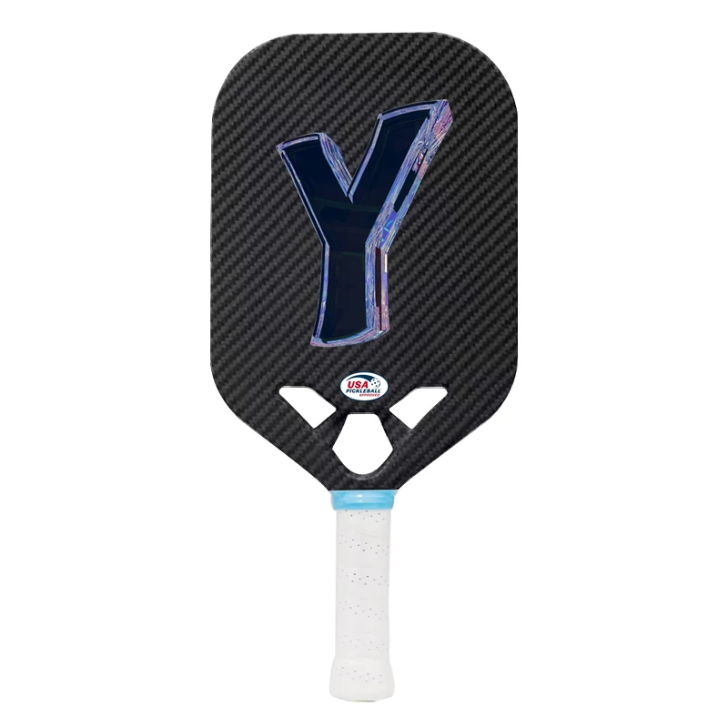 Термоформа с открытым горлом T700 из углеродного волокна Мощный воздушный пиклбол весло