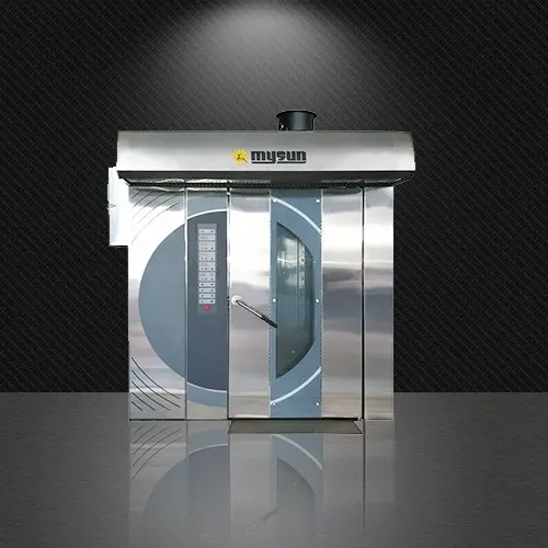
Mysun manufacture 32-Tray Gas/Electric/Diesel Rotary Convection Oven for bakery cake 