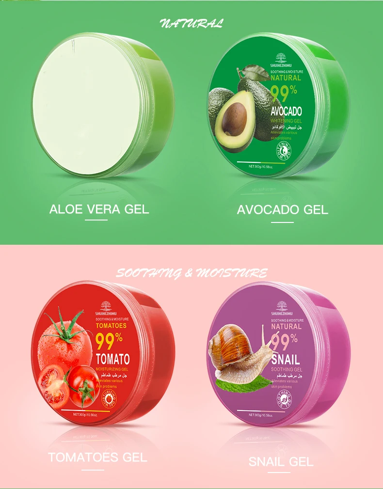 Factory 100% Natural Plant Cosmetic Grade Soothing Skincare Nourish Aloe Vera Gel For Face