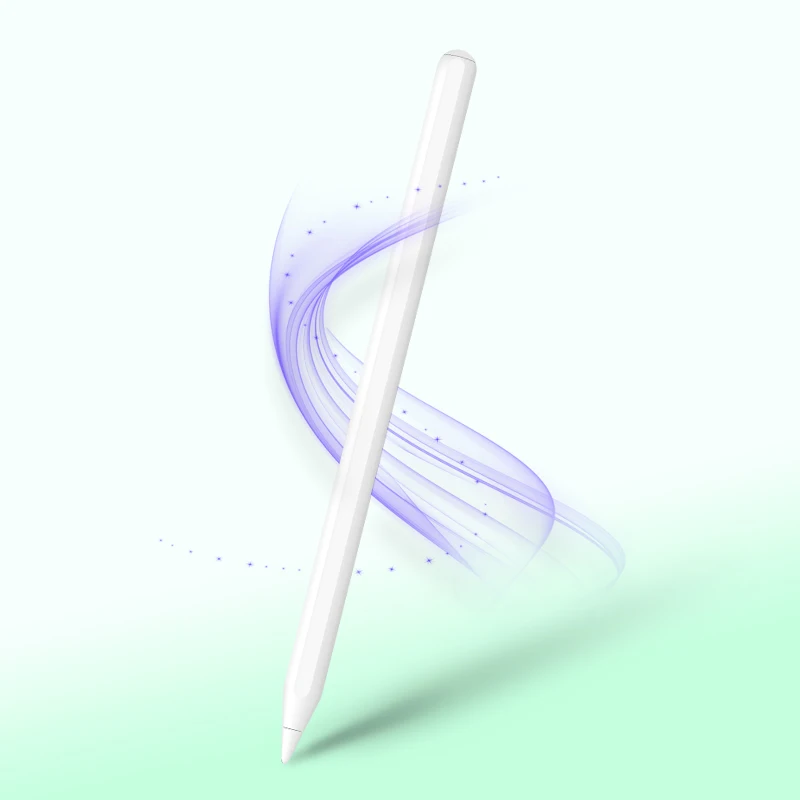 New Upgrade ID762 Magnetic Wireless Charging Palm Rejection Slim Logo Active Touch Pen For Apple 2 Gen Pencil Ipad Stylus