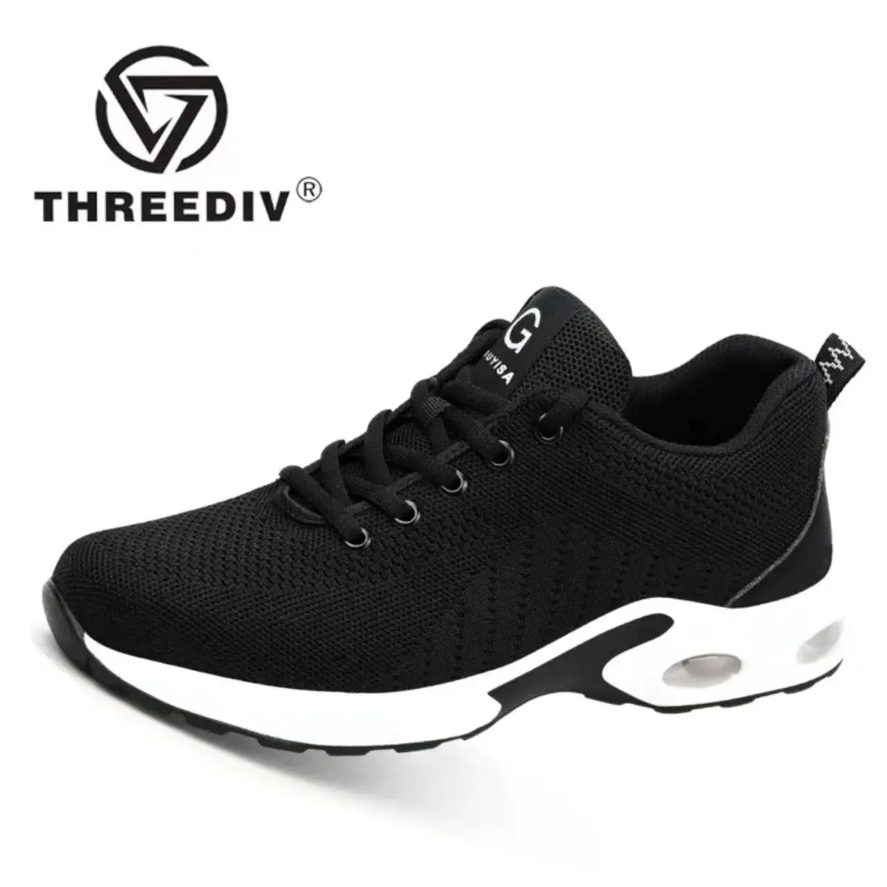 THREEDIV New Sale Labor Protection Leisure Fashion Anti Smashing Anti Stabbing Safety Shoes