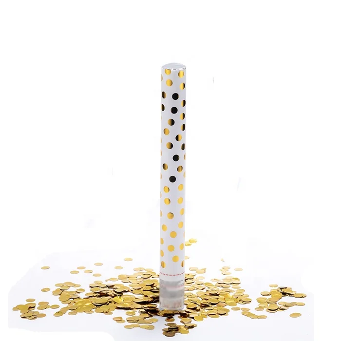 Excellent Quality Eco-friendly Confetti Cannons Indian Party Decoration Poppers for Sale