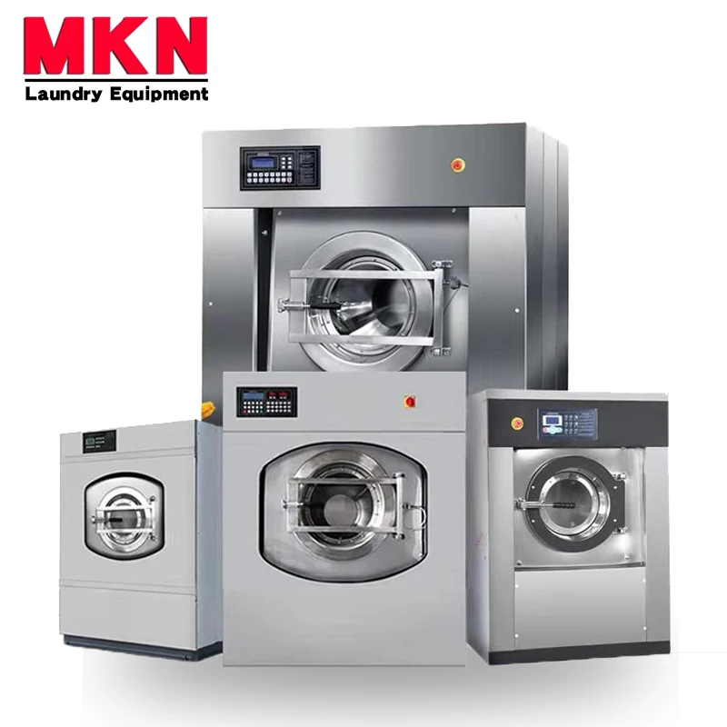 European 17/18 kg Capacity Laundromat Top Sale Industrial Commercial Washer Machine Durable Laundry Machine With Stainless Steel
