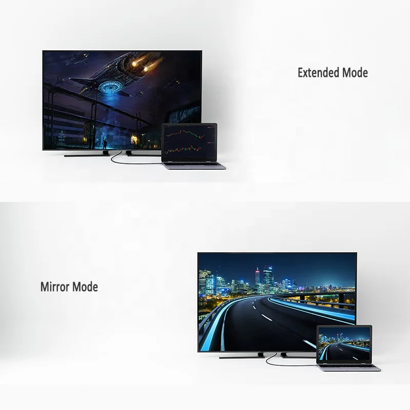 USB C to DP Cable 1m 2m 3m 4.58m Type C to DisplayPort Adapter Thunderbolt 3 Compatible