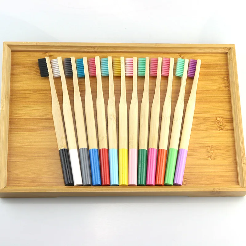 Bamboo handle toothbrush