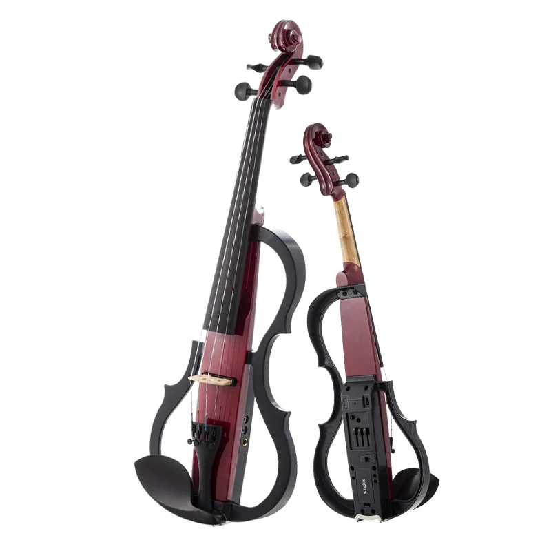 Новый конденсаторный микрофон, бумажная Подарочная коробка для продажи, профессиональная электрическая скрипка для бас-гитары