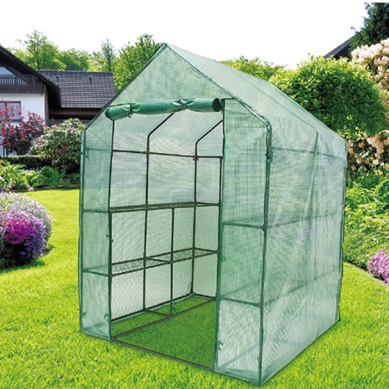 High Quality Custom Size Pc Polycarbonate Covered Garden Greenhouse for sale