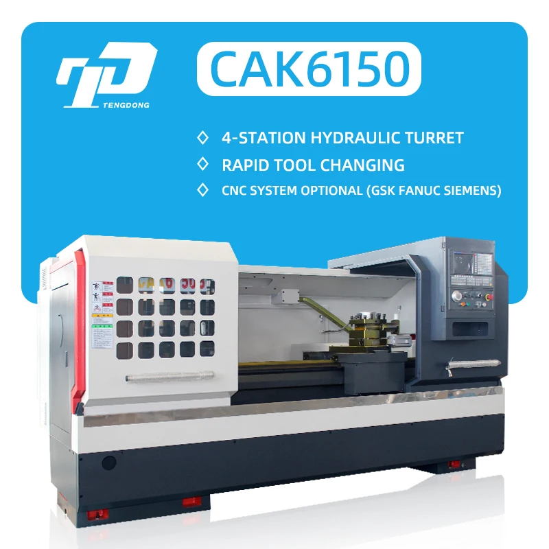 CAK6150 cak series lathe automatic cnc lathe machine
