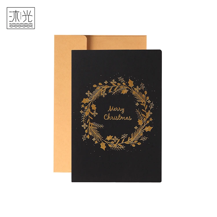 
Wholesale Custom Handmade Holiday Greeting Postcard Paper Christmas Cards 