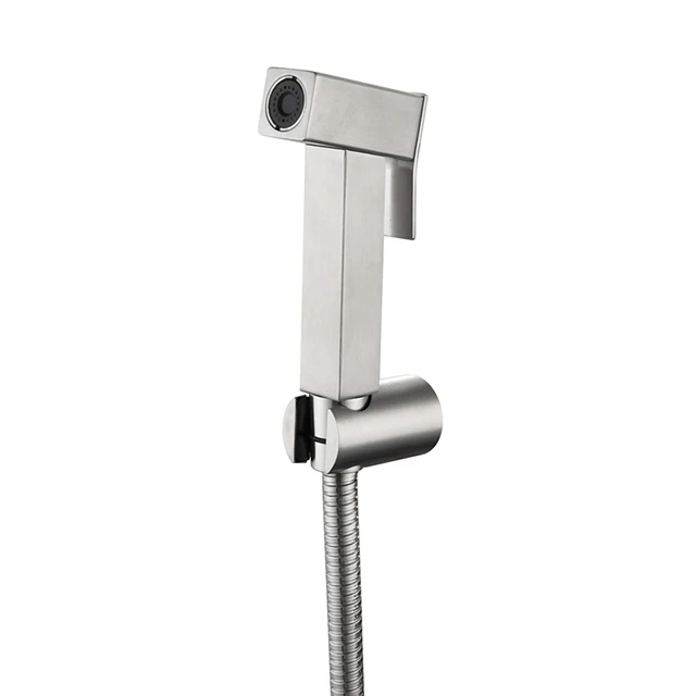 Wholesale Bathroom Toilet Bidet Hand Held Wash Sprayer Shattaf Shower Set With Spray Holder