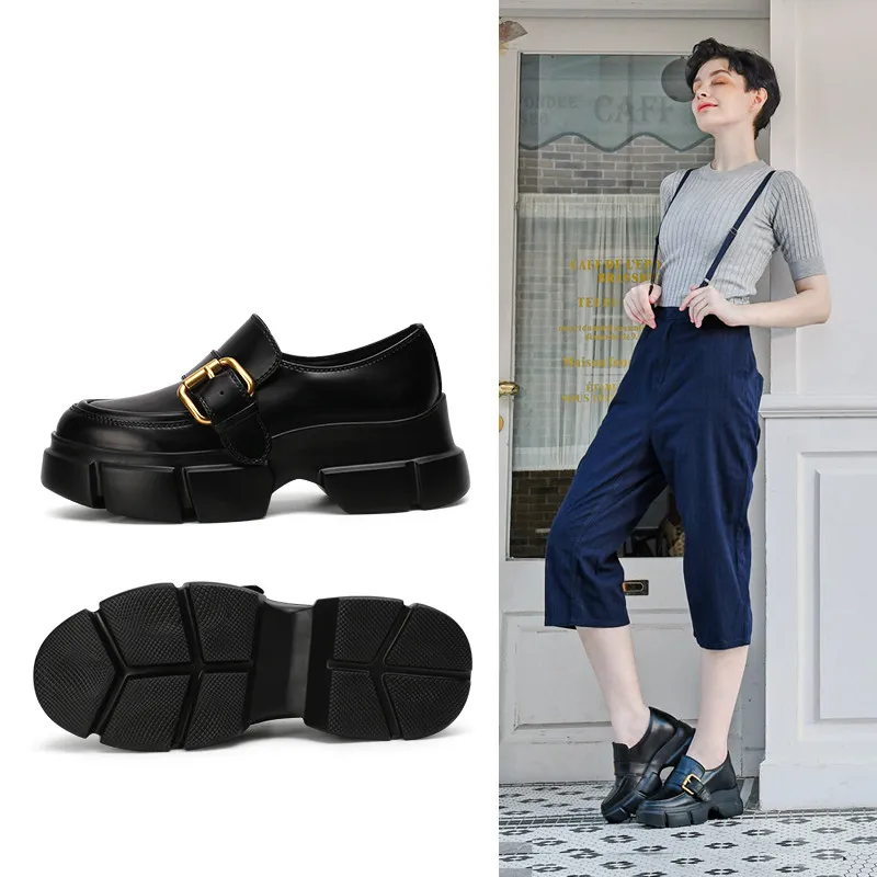 Factory Wholesale Elevator Casual Shoes Height Increasing 6CM Footwear for Women Sports High Heels Rubber Women Shoes Summer