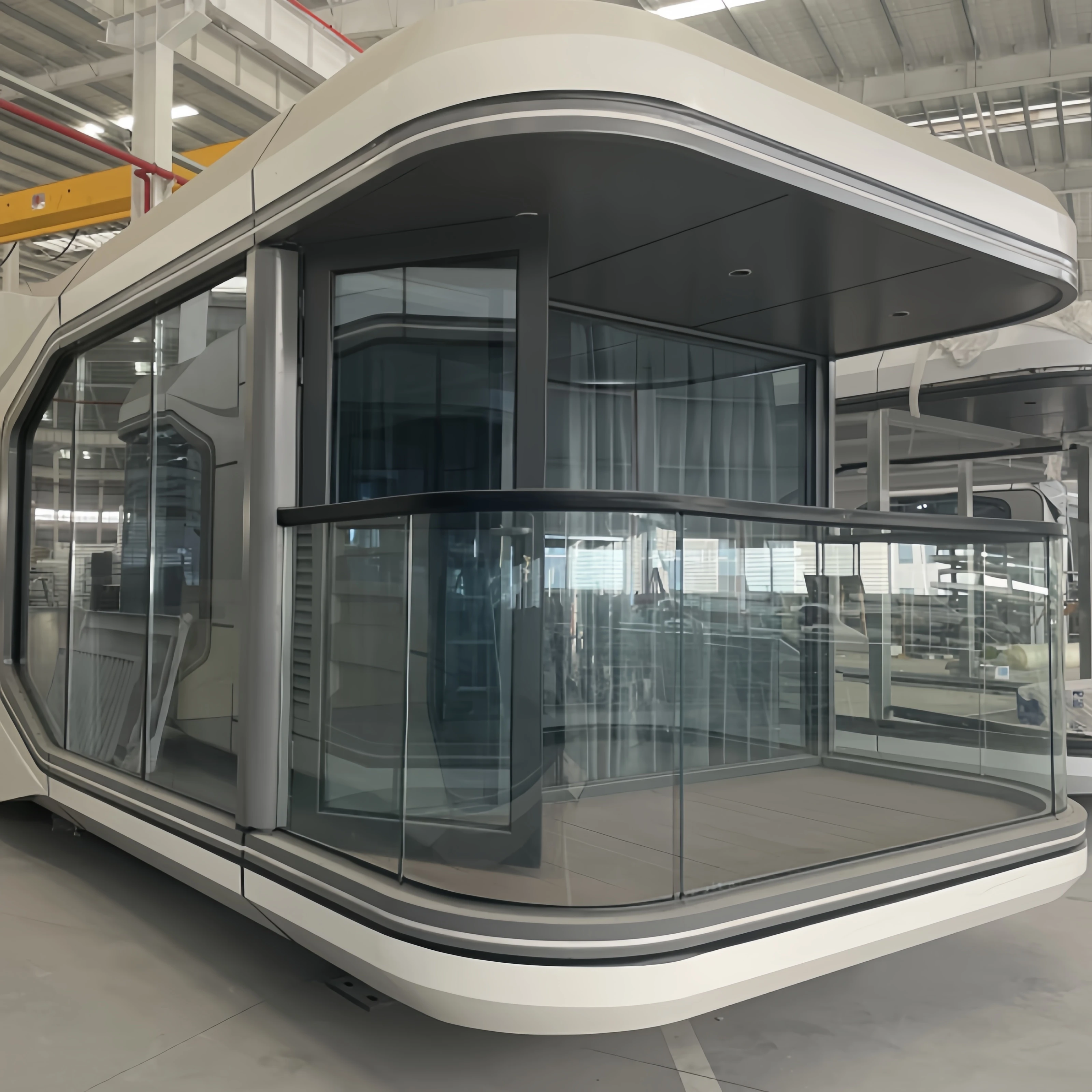 Mobile Home Steel Frame Prefab Expandable Home Capsules Space resorts Camp Living Capsules House