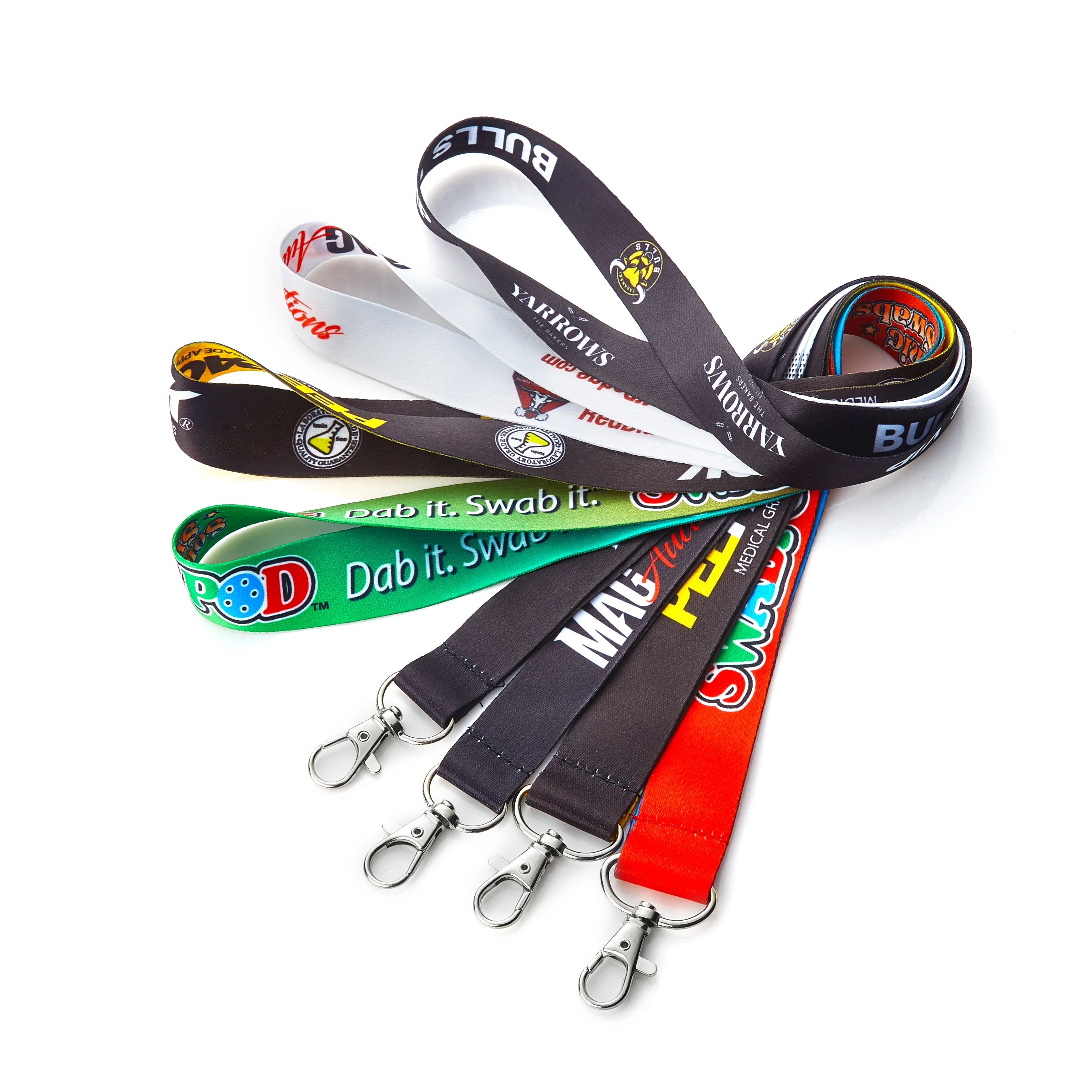 Custom Released Dye Sublimation Printing Polyester Lanyard