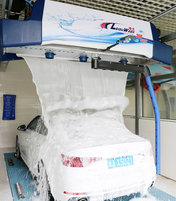 Быстрое автоматическое Бесконтактное оборудование для мойки автомобиля leisuwash 360 продажи по хорошей цене Казахстана