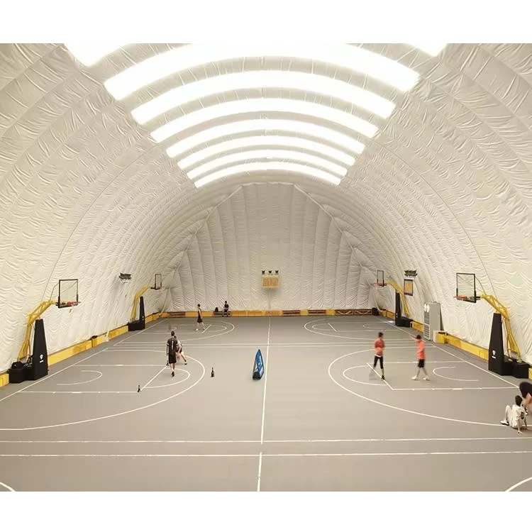 High Quality Badminton Basketball Tennis Soccer Indoor Stadium air Dome Customized Sports Flooring/indoor Basketball Court Floor