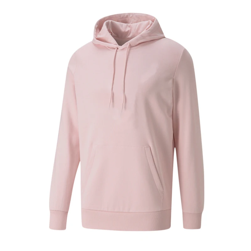 OEM Winter High Quality Heavy Weight 100% Organic Cotton Custom Unisex Hoodies Blank Pink Streetwear for Men