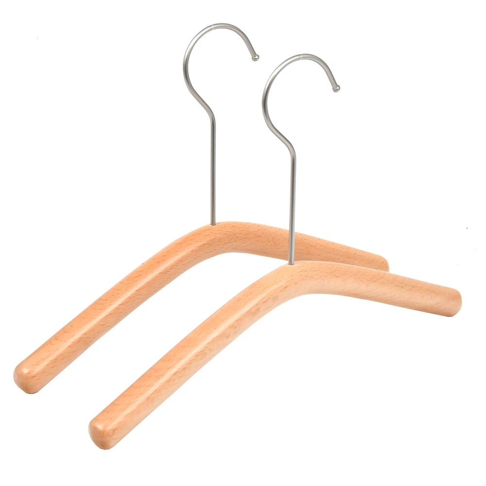 Lovely Children Wood Hangers Customized Cute Baby Cloth Hanger Infant Wooden Frame clothes hangers