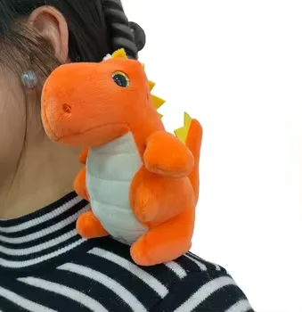 Small Size Sitting Magnetic Stuffed Soft Doll Creative New Custom Toy Magnet Dinosaur Design Plush