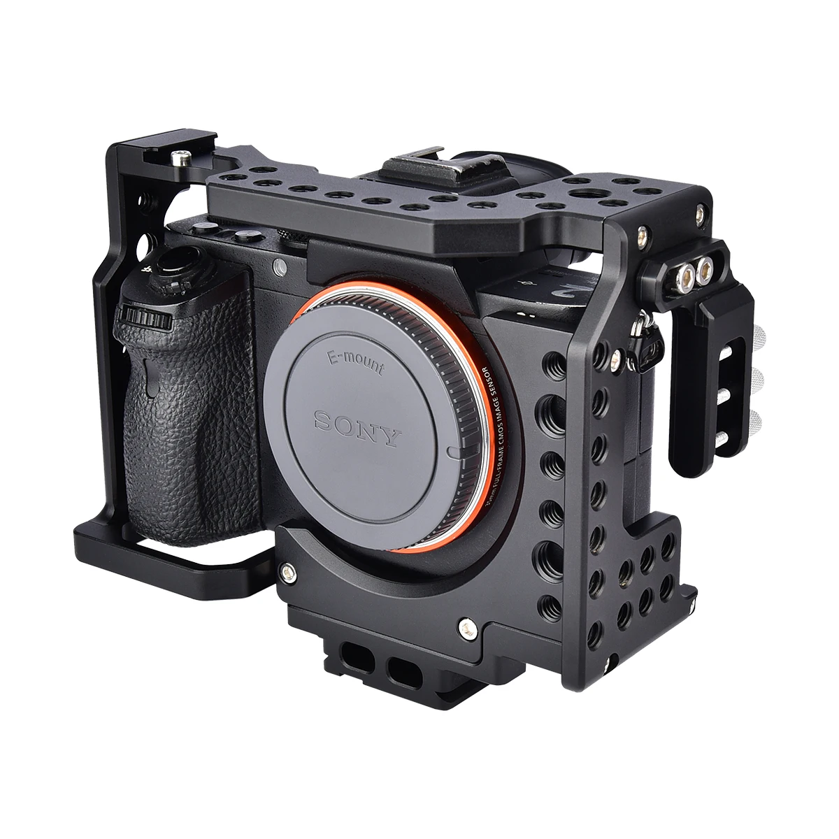 YELANGU Portable Aluminum Alloy Ca7 Camera Cage DSLR Rig for Sony A7 Series