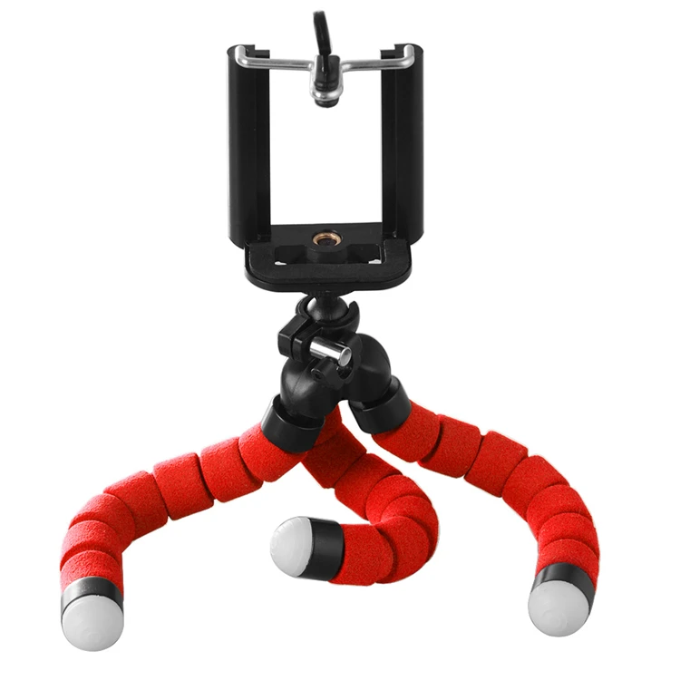 Smartphone holder for Gopros Camera Accessory Mini Flexible Sponge Octopus Tripod for iPhone/samsung/Huawei Mobile Phone