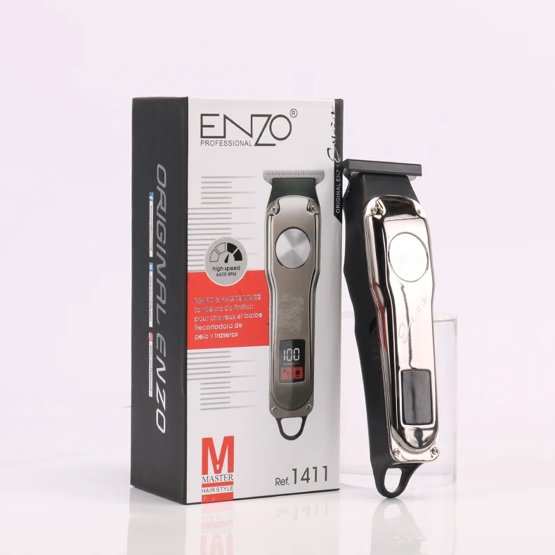 ENZO EN-1411 Men Grooming Kit Electric Beard Trimmer Hair Cutter Professional Rechargeable Hair Trimmer