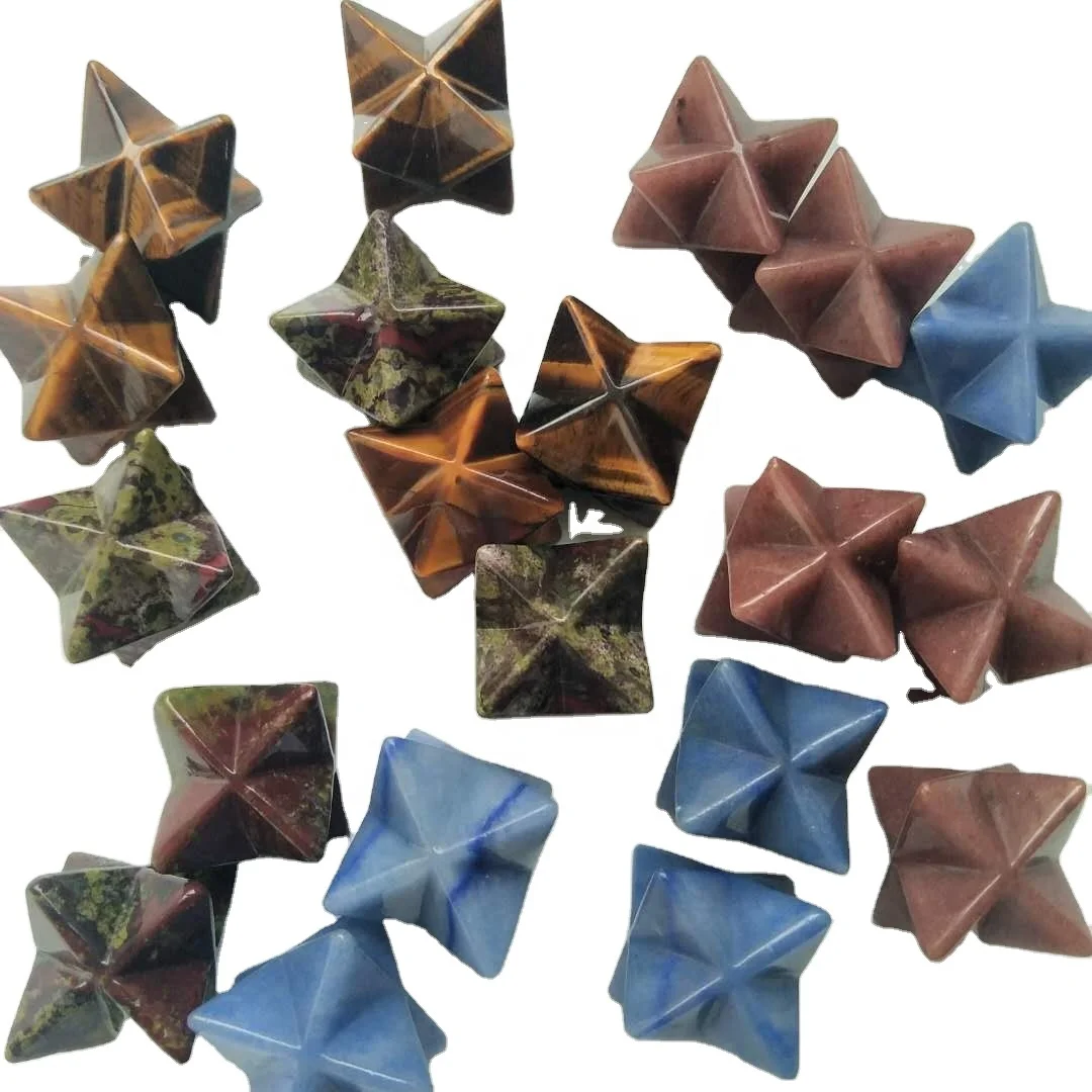 High Quality Natural Crystal Healing Stone Quartz Crystal Merkaba