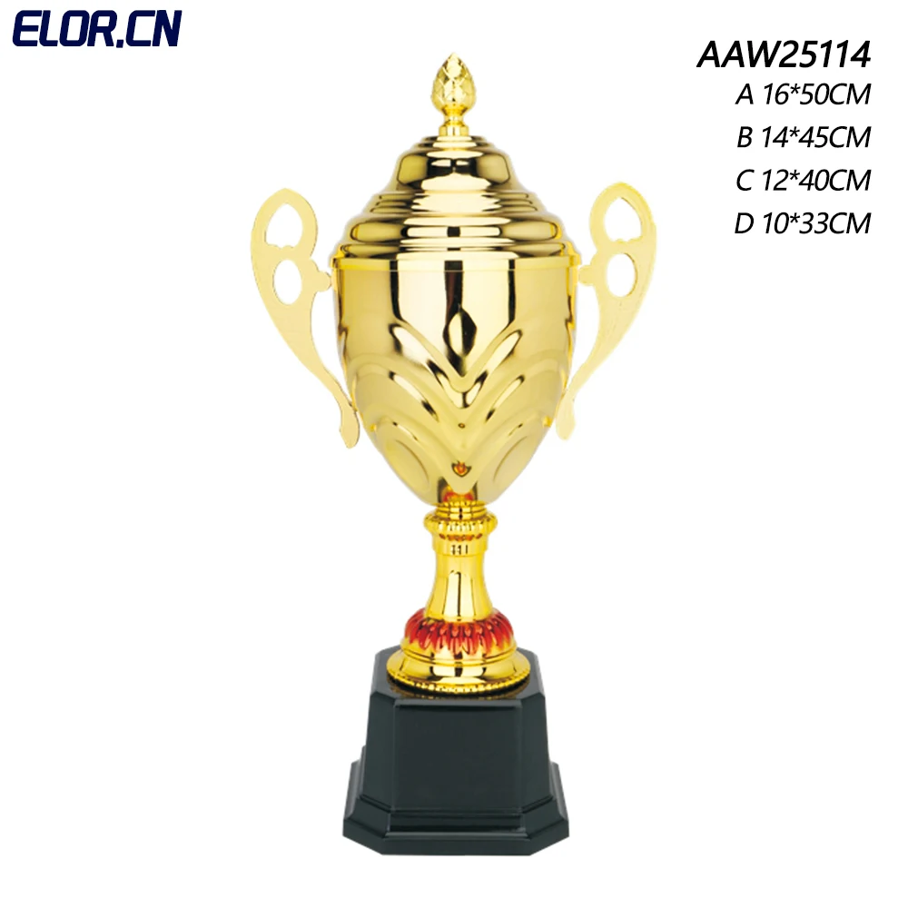 Taekwondo Award Metal Troph Cheap Models For Students Sports Match Gold Color Prizes