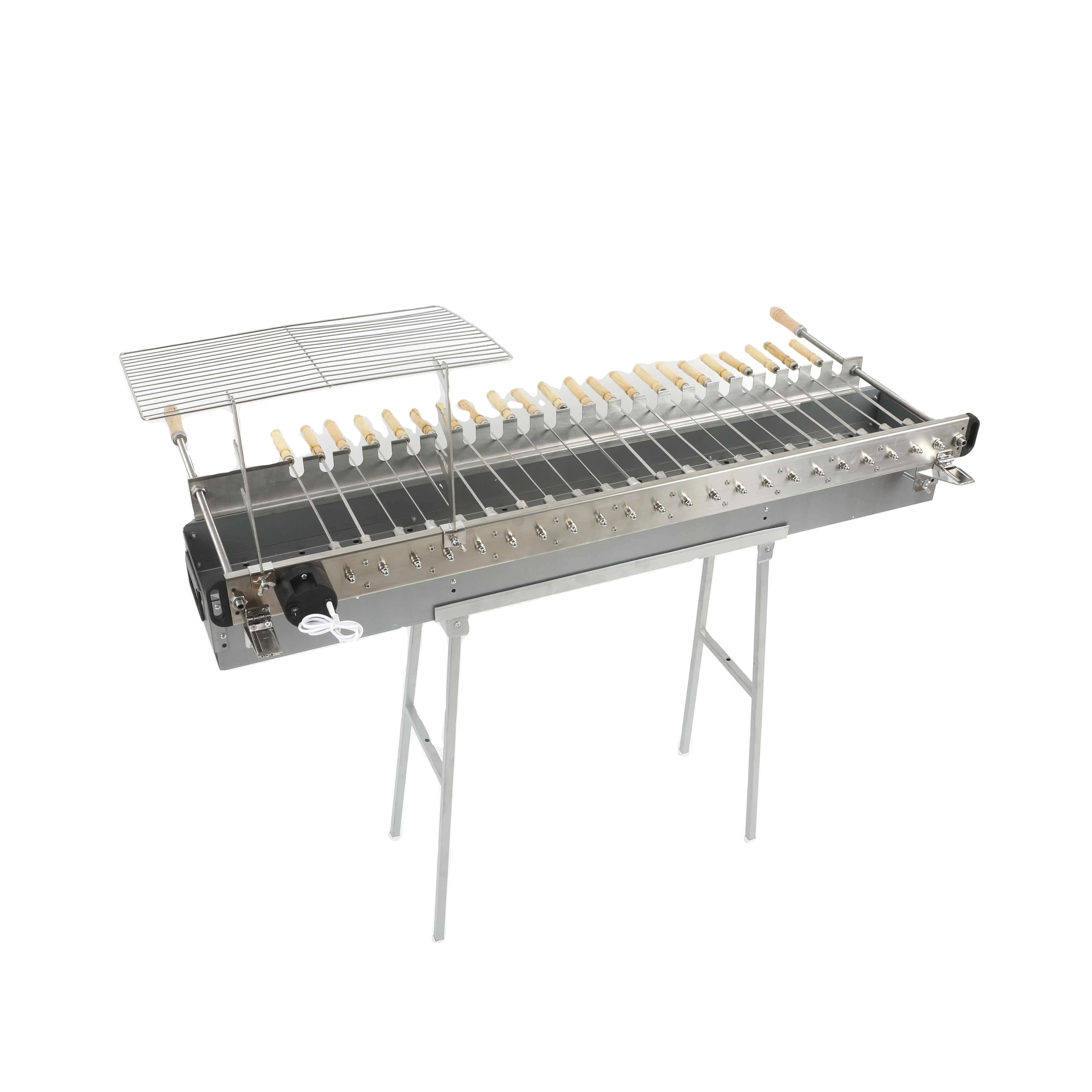 Charcoal Grill Cyprus Auto Rotating Commercial Charcoal Barbecue Portable Spit Roasters