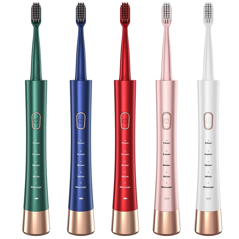 Electric Toothbrush Smart sonic Whitening Teeth Soft Brush Rechargeable IXP7 waterproof Electric Toothbrush For Adult