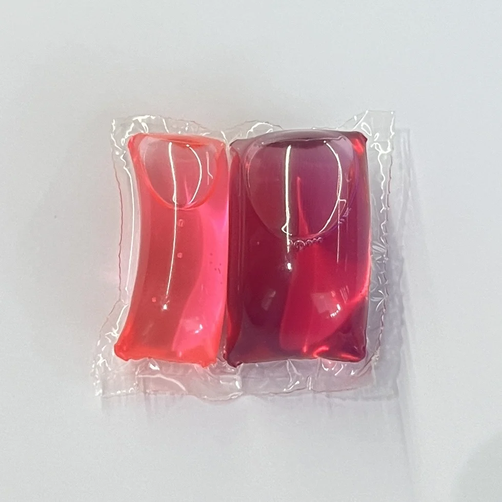 Оптовая продажа, моющие средства, бытовые стиральные капсулы 2 в 1, цветочный аромат